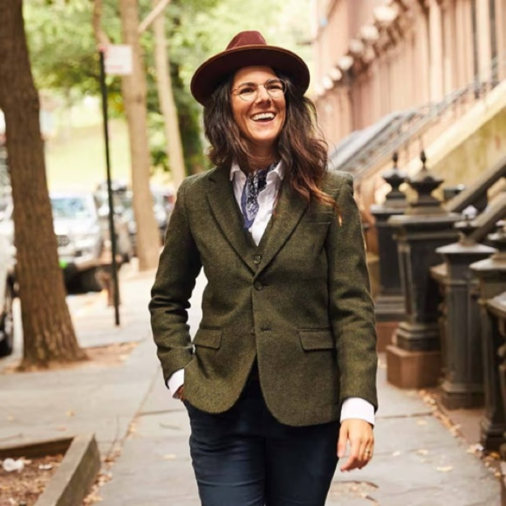 Kirrin Finch Olive Green Blazer